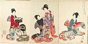 Chiyoda Castle (Album of Women) by Yōshū (Hashimoto) Chikanobu