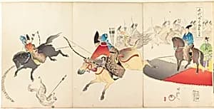 Chiyoda Castle (Album of Men) by Yōshū (Hashimoto) Chikanobu
