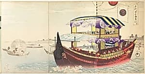 Chiyoda Castle (Album of Men) by Yōshū (Hashimoto) Chikanobu