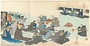 Chiyoda Castle (Album of Men) by Yōshū (Hashimoto) Chikanobu