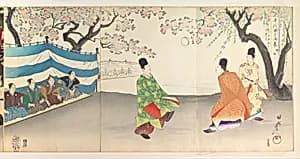 Chiyoda Castle (Album of Men) by Yōshū (Hashimoto) Chikanobu