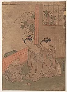 Mrs. Tō by Isoda Koryūsai
