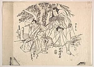 Scene from a Play by Katsukawa Shunshō　勝川春章