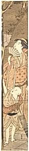 Woman and Small Boy by Katsukawa Shunchō