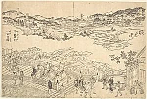 River of Omue and Bridge of Oda by Unidentified artist