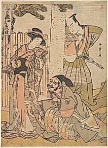 Chuban of the Chushingura Drama by Katsukawa Shunshō　勝川春章
