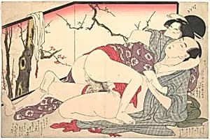 Erotic Print by Kitagawa Utamaro
