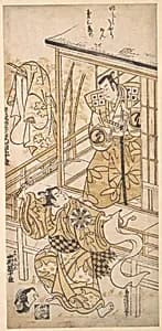 The Actor Sawamura Sojuro I as Sasaki no Saburo by Torii Kiyomasu I