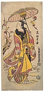The Actor Arashi Wakano by Nishimura Shigenaga
