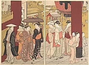Print by Katsukawa Shunchō
