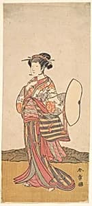 The Second Yamashita Kinsaku (1733–1790) by Katsukawa Shunshō　勝川春章