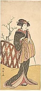 Nakamura Rikō by Katsukawa Shunshō　勝川春章
