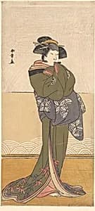 Yamashita Kinsaku II by Katsukawa Shunshō　勝川春章
