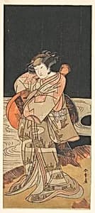 Yamashita Kinsaku II by Katsukawa Shunshō　勝川春章
