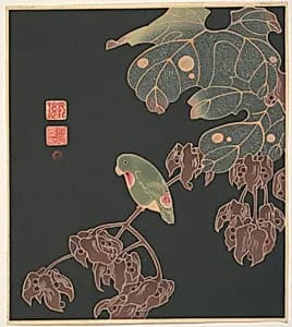 The Paroquet by Itō Jakuchū