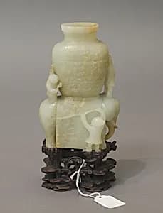 Covered vase by Unknown Artist