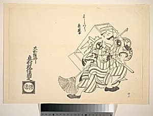 The Actor Nakamura Kichibei by Okumura Masanobu