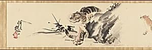 Sketches of Birds and Animals by Kawanabe Kyōsai 河鍋暁斎