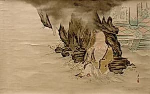Jurōjin by Shibata Zeshin