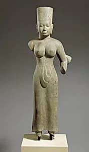 Standing Female Deity, probably Durga by Unknown Artist