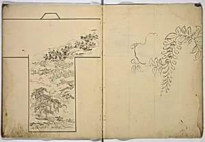 Hinagata chō (Model Book) by Unidentified artist