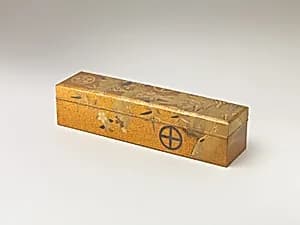 Covered Box with Design of Pine, Bamboo, and Cherry Blossom by Unknown Artist