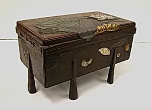 Sutra chest by Mochizuki Hanzan