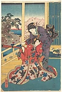 Flower of Akashi (Akashi no hana) by Utagawa Kuniteru