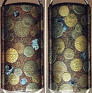 Case (Inrō) with Design of Scattered Chrysanthemums (Kikumon) by Unknown Artist