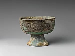 Stemmed Bowl by Unknown Artist