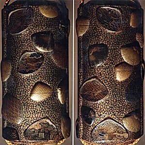 Case (Inrō) with Design of Shells by Tōyō
