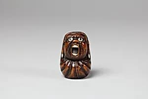 Netsuke of Head by Unknown Artist