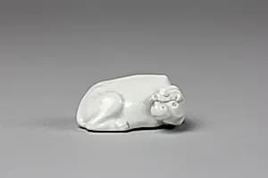 Netsuke in the Shape of a Bull by Unknown Artist
