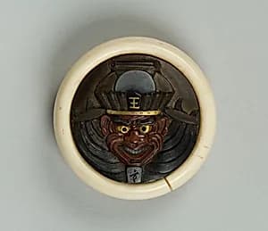 Netsuke with Head of a Chinese Sage by Unknown Artist