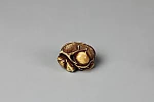 Netsuke of Group of Chestnuts by Unknown Artist