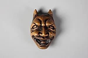 Netsuke of Noh Mask; Namanari by Unknown Artist