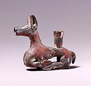 Yoke Ornament in the Shape of a Doe by Unknown Artist