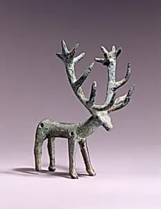Belt Pendant in the Shape of a Standing Stag by Unknown Artist
