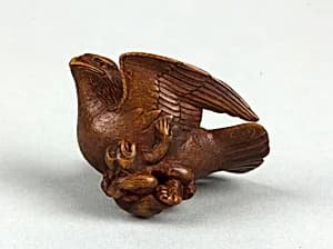 Netuske of Eagle Carrying Away a Small Monkey by Unknown Artist