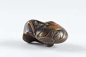 Netsuke of Snail by Unknown Artist