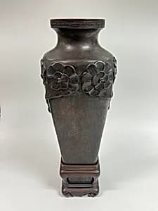 Vase in stand by Unknown Artist