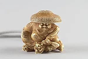 Netsuke of Shoki, the Demon-Queller by Unknown Artist