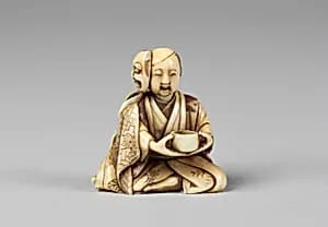 Netsuke of Obaga Saké by Unknown Artist
