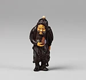 Netsuke of Bishamon by Unknown Artist