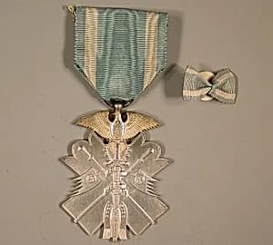 Medal and Button by Unknown Artist