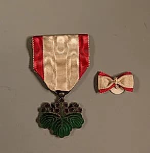 Insignia and Button by Unknown Artist
