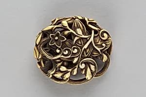 Netsuke with Carved Openwork Design by Unknown Artist