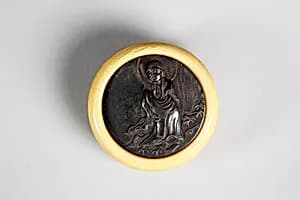 Netsuke of Shakyamuni Buddha by Unknown Artist