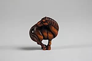 Netsuke of Horse by Unknown Artist