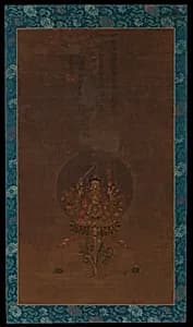 Thousand-armed Guanyin seated on lotus by Unknown Artist